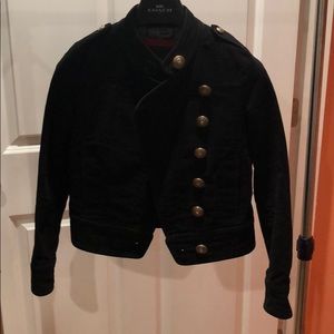 Vintage Black jacket with Cool Buttons